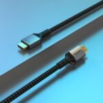 🖥️ Blupebble 8K Premium HDMI 2.1 Cable Aluminum Housing Black