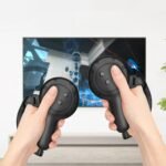 🥽 Blupebble Elite Silicone Hand Grip Cover for Meta Quest 3 Black BP-VRQ3GRIP-BK