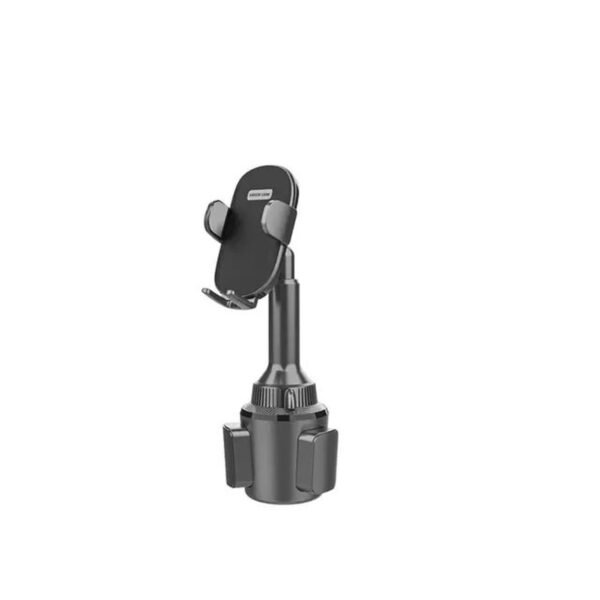 حامل الجوال Green Lion GX-63 لحامل الكوب في السيارة باللون الأسود