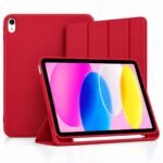 📱 Purple Tri-Fold Case with Pencil Holder for iPad 10th Gen 10.9-inch and iPad 11 A16 11-inch