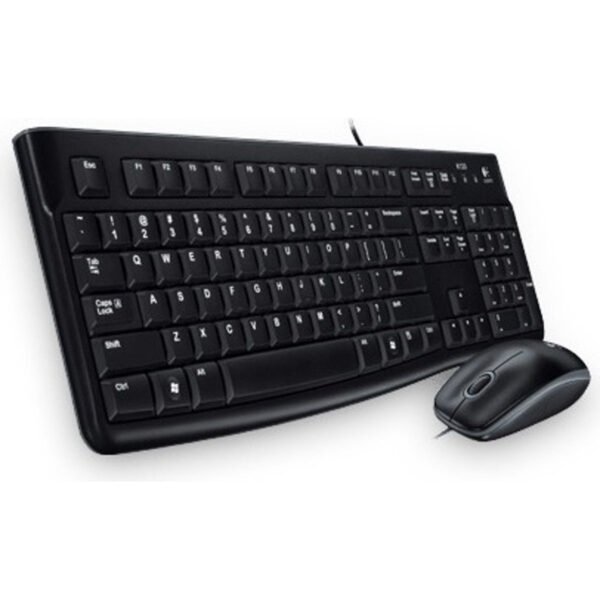 طقم كيبورد وماوس Logitech MK120 بأحرف عربية