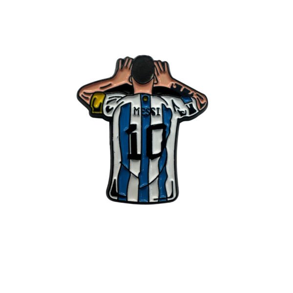 🐐 Messi World Cup Celebration Metal Sticker