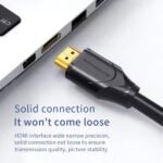 🖥️ Mindpure HDMI Male to Female Extension Cable Black