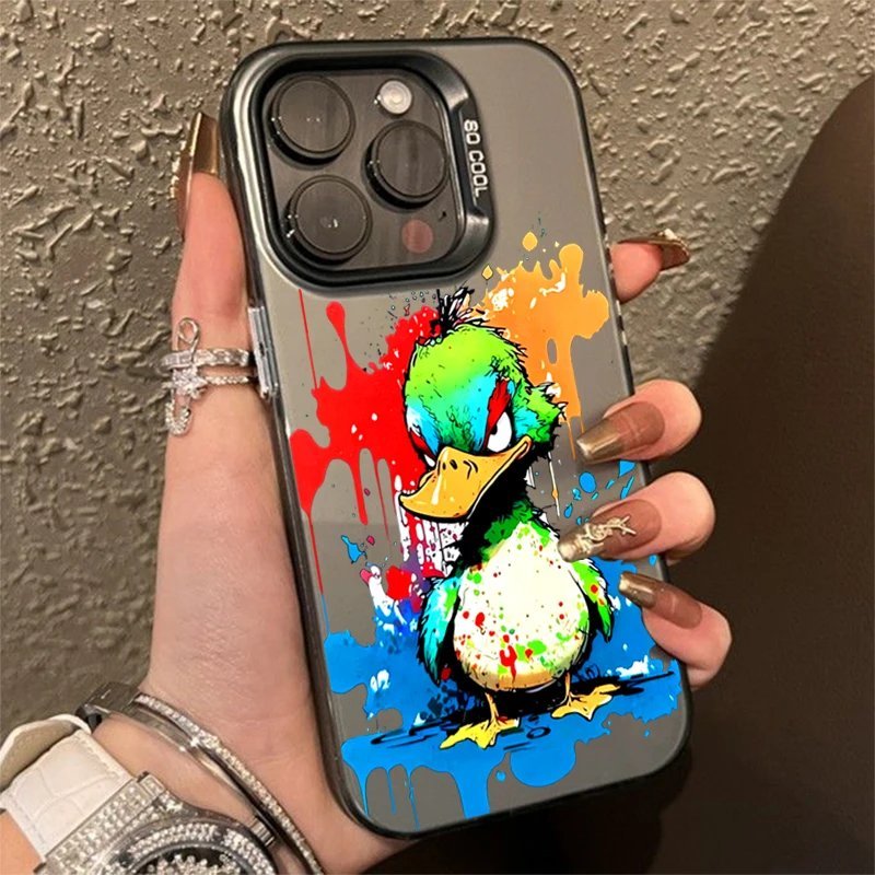 Angry Duck and Rabbit Case for iPhone - Mobiles Garage 🦆 Angry Duck and Rabbit Case for iPhone