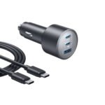 🚗 Anker Nano Car Charger 167.5W 3 Ports Black B2737HA1