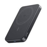 باور بنك Anker Nano MagGo Slim المغناطيسي بسعة 5000mAh باللون الأسود - صورة 2