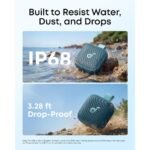سبيكر Anker Soundcore Boom Go 3i البلوتوث المحمول بقوة 15W باللون الأزرق - صورة 3