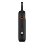 🔋 Baseus QPow 3 Digital Display Fast Charging Power Bank 10000mAh 45W with 2 Built-in USB-C Cables Cosmic Black P10082102123