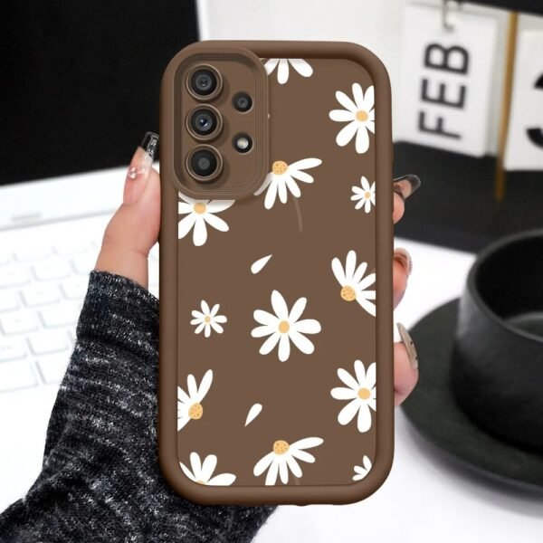 🌼 Big Daisies Silicone Case for Samsung Galaxy A