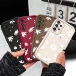 🌼 Big Daisies Silicone Case for Samsung Galaxy A