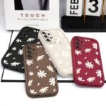🌼 Big Daisies Silicone Case for Samsung Galaxy A