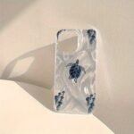 🐢 Shimmer Blue Sea Turtle Case for iPhone