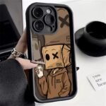 📦 Box Man Silicone Case for iPhone