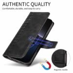 🔳 Checker Embossed Leather Wallet Case for Honor