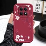 🌸 Cherry Blossom Silicone Case for Redmi