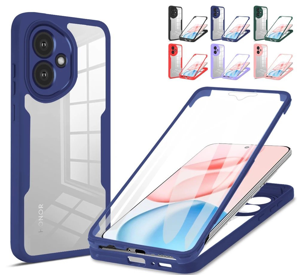 360 Clear Case with Screen Protection for Honor - Mobiles Garage 🛡️ 360 Clear Case with Screen Protection for Honor