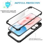 🛡️ 360 Clear Case with Screen Protection for Honor