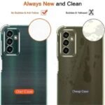 🛡️ Clear Case with Reinforced Corners for Samsung Galaxy A