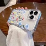 🌺 Clear Case in Five Floral Designs for Samsung Galaxy