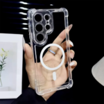 🧲 Clear Magnetic Shockproof Case for Samsung Galaxy