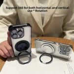 🧲 Clear MagSafe Case with Ring Stand for Honor