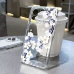 🌸 Clear Case in Six Floral Designs for iPhone