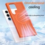 ❄️ Cooling Honeycomb MagSafe Silicone Case for Samsung Galaxy S