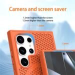 ❄️ Cooling Honeycomb MagSafe Silicone Case for Samsung Galaxy S