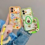 🥑 Clear 3D Design Case with Lanyard for Honor