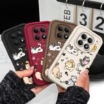 🐱 Cute Cats Silicone Case for Redmi