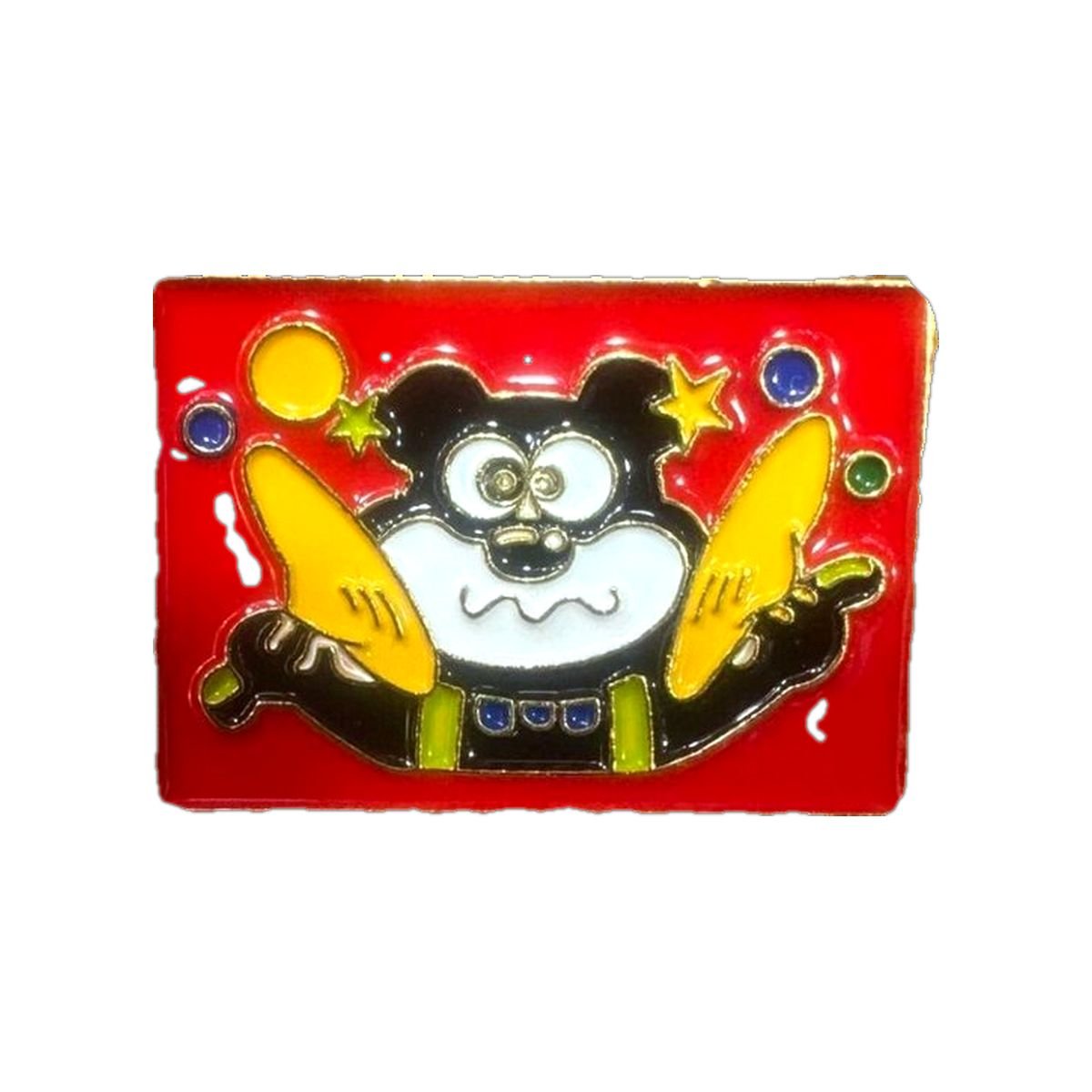 Playful Panda Metal Sticker - Mobiles Garage 🐼🍌 Playful Panda Metal Sticker