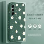 🌼 Daisy Silicone Case for Samsung Galaxy A