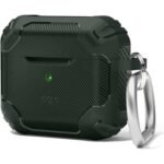 كفر elago Solid Armor لعلبة AirPods 3 باللون الأخضر الغامق - صورة 2