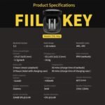 🎧 FIIL Key True Wireless Earbuds Black F038