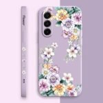 🌸 Flower Bouquet Silicone Case for Samsung Galaxy A