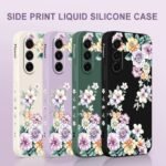 🌸 Flower Bouquet Silicone Case for Samsung Galaxy A