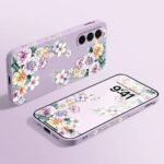 🌸 Flower Bouquet Silicone Case for Samsung Galaxy A