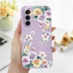 🌸 Flower Bouquet Silicone Case for Samsung Galaxy A