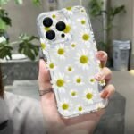 🌼 Clear Colourful Flowers Case for Redmi