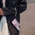 كفر جليتر بستاند فراشة وسلسلة كريستال لشاومي 13 / 14 / 15 - موبايل كراج 2