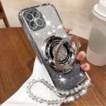 💎 Glitter Case with Ring Holder and Crystal Bracelet for Honor