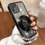 💎 Glitter Case with Ring Holder and Crystal Bracelet for Honor