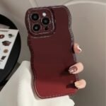 〰️ Glossy Wavy-Edge Case for iPhone