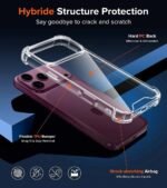 💎 Strong Clear Shockproof Case for iPhone 18 Pro and 17 Pro