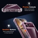 💎 Strong Clear Shockproof Case for iPhone 18 Pro and 17 Pro