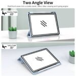 ✏️ iPad 10 & 11 Case with Pencil Holder and Stand