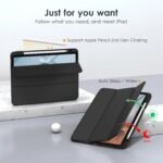 ✏️ iPad Pro 11 & Air Case with Clear Back and Pencil Holder