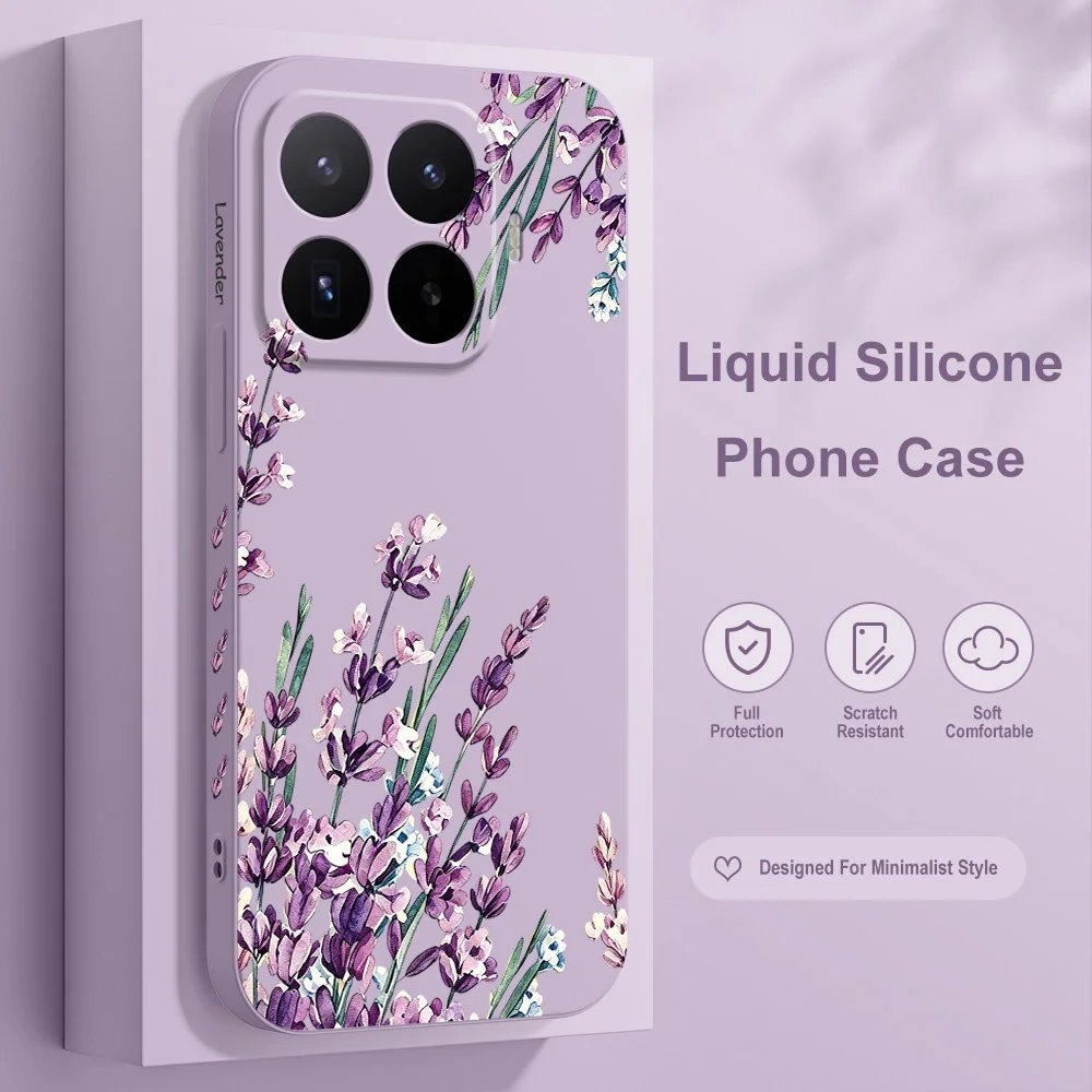 Lavender Silicone Case for Xiaomi - Mobiles Garage 💜 Lavender Silicone Case for Xiaomi