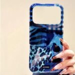 🐆 Glossy Leopard Patchwork Case for iPhone