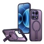 🧲 Magnetic Stand Case with Dotted Back for Xiaomi